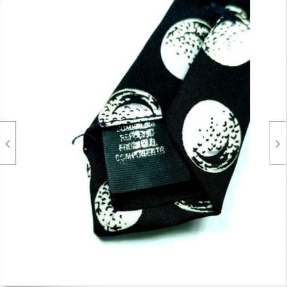 Golf Course Palm Tree Novelty Necktie - Picture 4 of 5